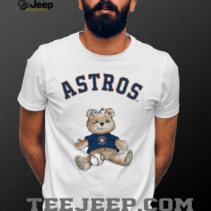 Tiny Turnip Teddy Bear X Houston Astros Baseball T shirt