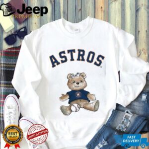 Tiny Turnip Teddy Bear X Houston Astros Baseball T shirt