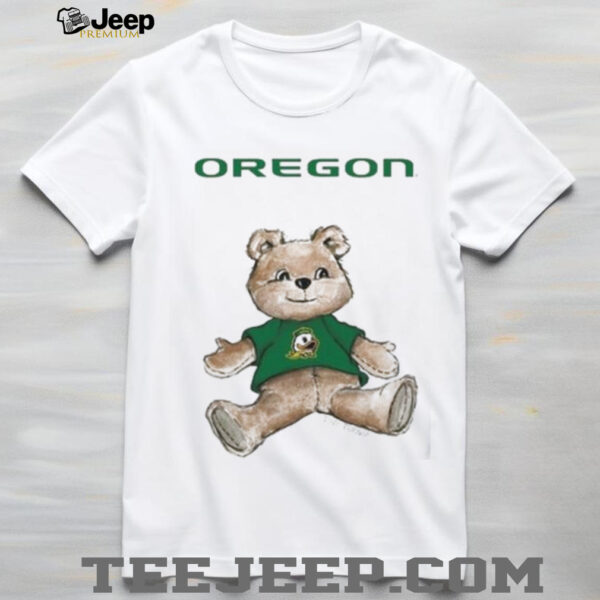 Tiny Turnip Teddy Bear X Oregon Ducks T shirt