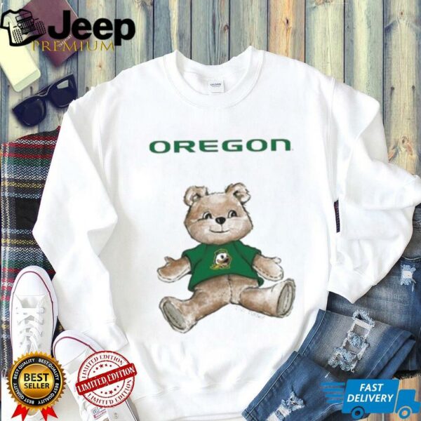 Tiny Turnip Teddy Bear X Oregon Ducks T shirt