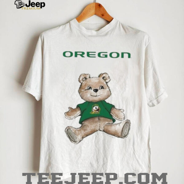 Tiny Turnip Teddy Bear X Oregon Ducks T shirt