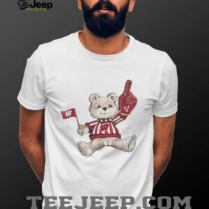 Tiny Turnip Teddy Bear X Wisconsin Badgers T shirt