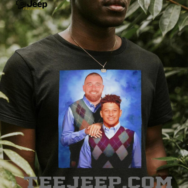 Travis Kelce and Patrick Mahomes Kansas City Chiefs NFL Step Brothers shirt
