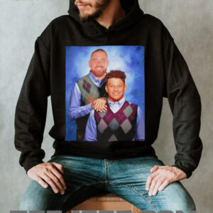 Travis Kelce and Patrick Mahomes Kansas City Chiefs NFL Step Brothers shirt