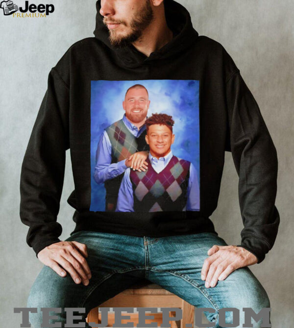 Travis Kelce and Patrick Mahomes Kansas City Chiefs NFL Step Brothers shirt