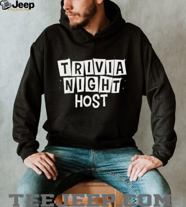 Trivia Art Trivia Night Host Trivia Lovers Shirt