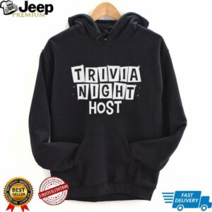 Trivia Art Trivia Night Host Trivia Lovers Shirt