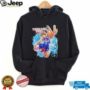 Tsunami Papi Kelly Oubre Jr. #9 Philadelphia 76ers shirt