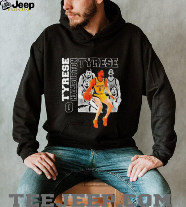 Tyrese Haliburton Vintage 90s Bootleg 2025 T Shirt