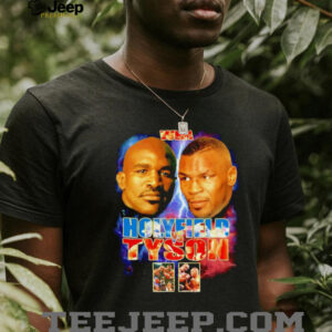 Tyson vs Holyfield graphic shirt