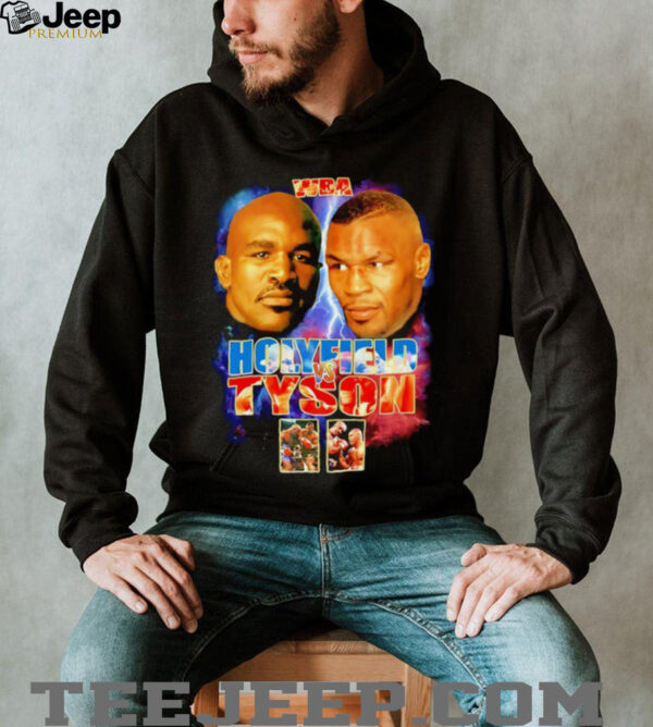 Tyson vs Holyfield graphic shirt