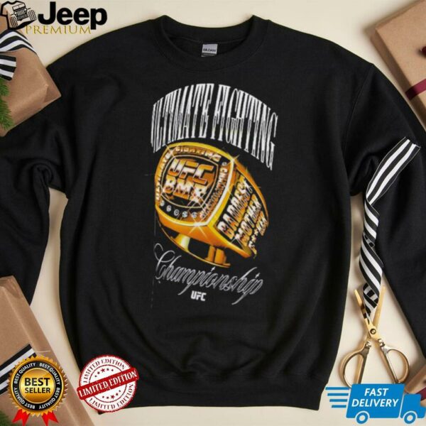 UFC 318 BMF Bling Ultimate fighting championship ring baddest mother fucker shirt