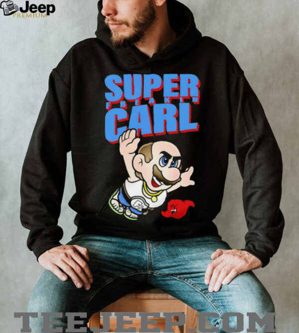 Super Freakin Carl Super Mario Bros shirt