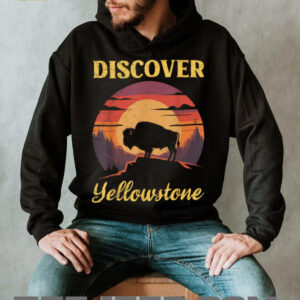 USA DISCOVER YELLOWSTONE Wyoming NATIONAL PARK Yellowstone T Shirt
