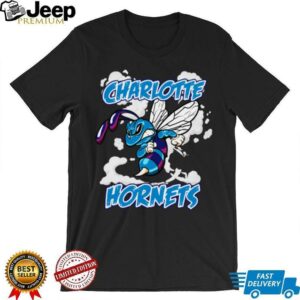 Charlotte Hornets NBA Gnarly Black Short Sleeve Shirt