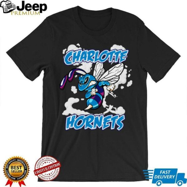 Charlotte Hornets NBA Gnarly Black Short Sleeve Shirt