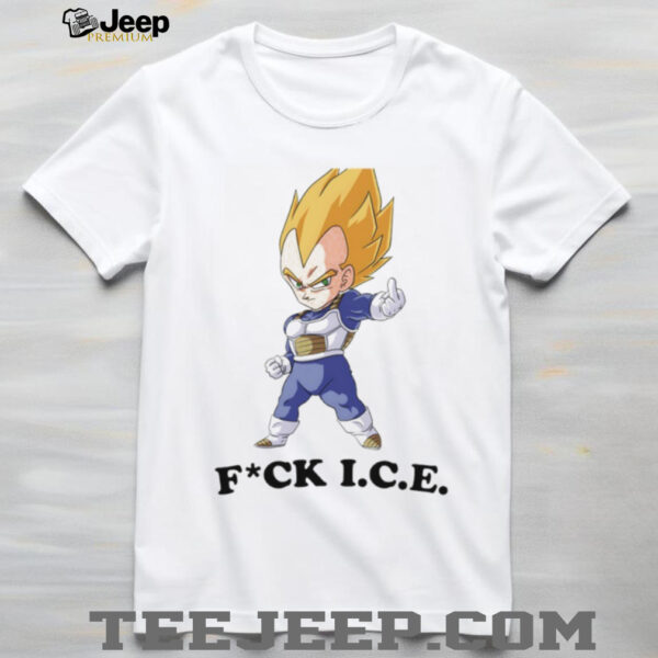 Vegeta fuck I.C.E. shirt