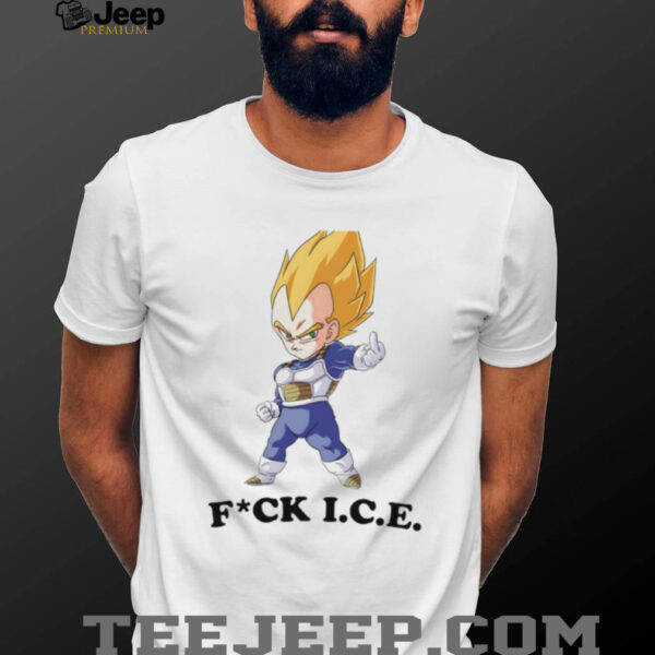 Vegeta fuck I.C.E. shirt