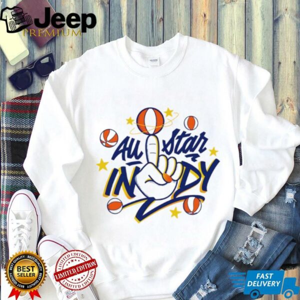 WNBA All Star Indy hand shirt