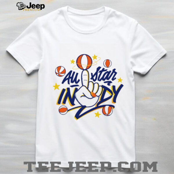 WNBA All Star Indy hand shirt