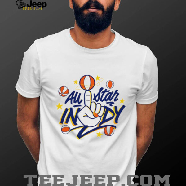 WNBA All Star Indy hand shirt