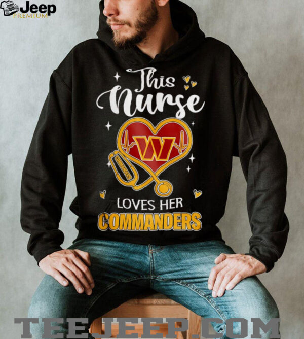 Washington Commanders NFL this Nurse Appreciation Month 2025 shirt