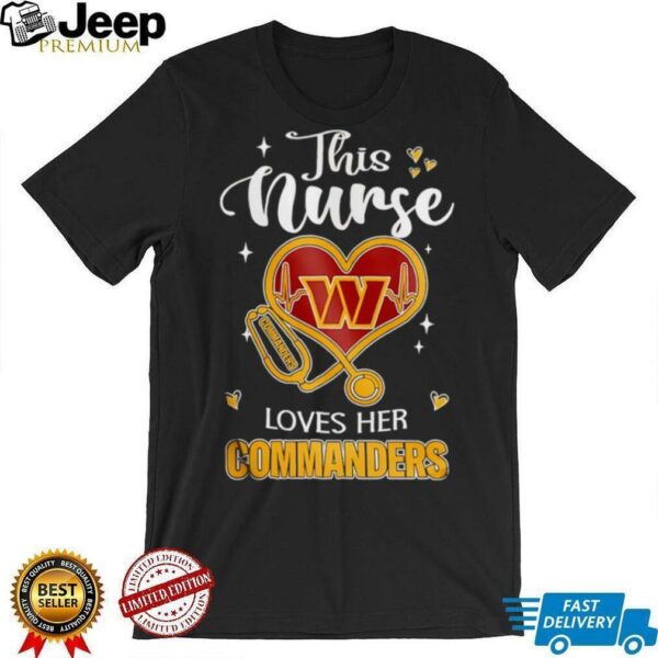 Washington Commanders NFL this Nurse Appreciation Month 2025 shirt