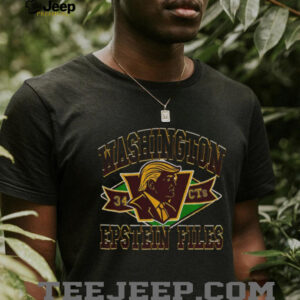 Washington Epstein Files Commanders 34 CTs shirt