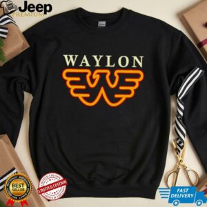 Waylon Jennings silver flying shirt
