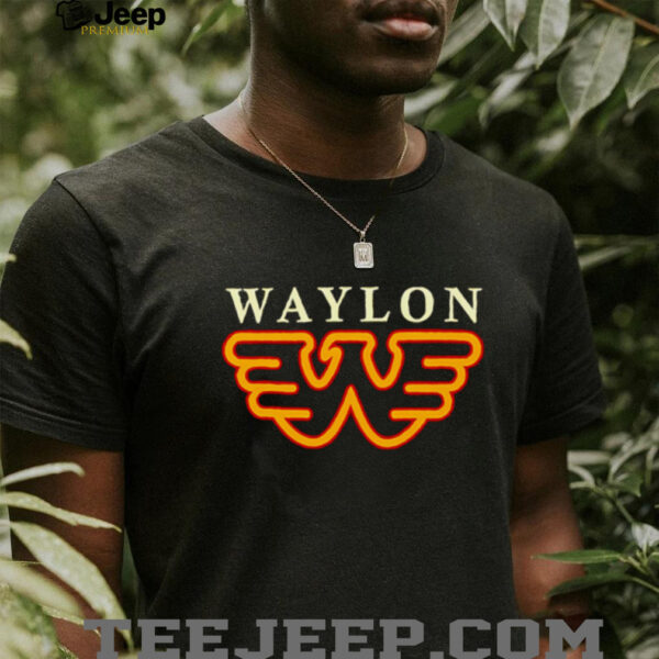 Waylon Jennings silver flying shirt