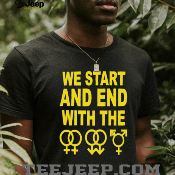 We start and end with the lgbtqia shirt