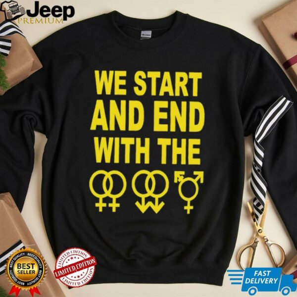We start and end with the lgbtqia shirt