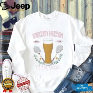 Weizen Heizen Tennis Club Championship shirt