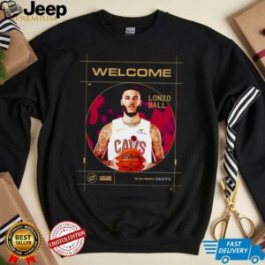 Welcome Lonzo Ball Cleveland Cavalier shirt