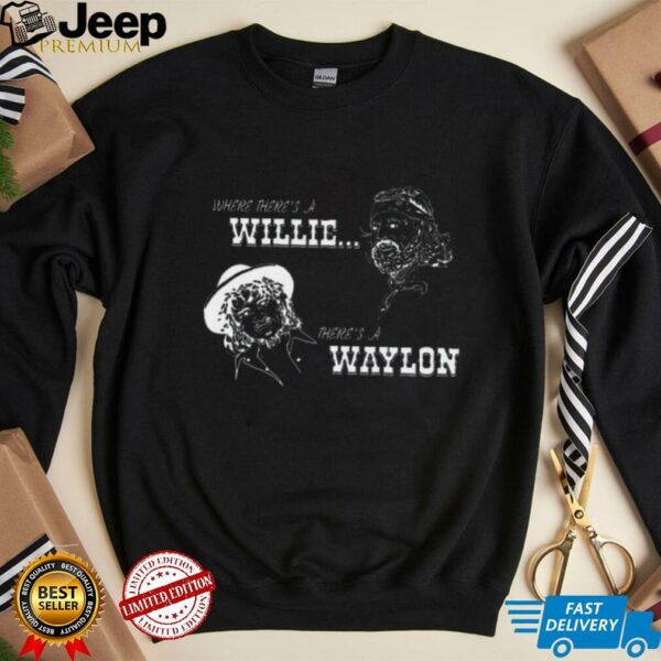 Where there’s a Willie and there’s a Waylon shirt
