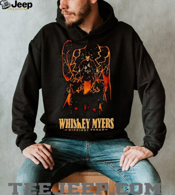 Whiskey myers midnight woman 2025 nashville shirt