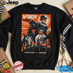 Windy City Monsters of The Miday Chicago Bears shirt