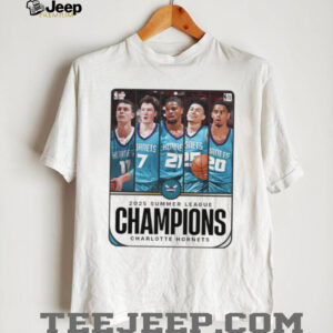 Winners of The Summer Charlotte Hornets 2025 NBA Summer League...