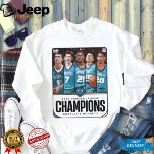 Winners of The Summer Charlotte Hornets 2025 NBA Summer League...
