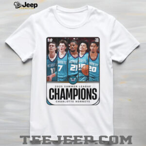 Winners of The Summer Charlotte Hornets 2025 NBA Summer League Champions shirt