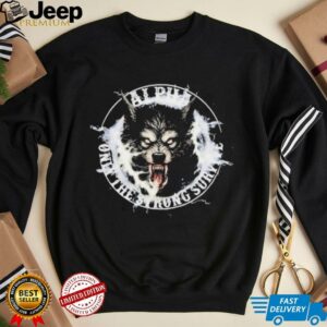 Wolf Alpha Only The Strong Survive shirt