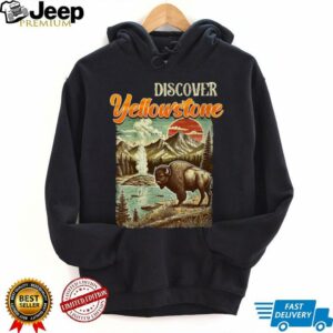 Womens Yellowstone National Park ENTDECKE YELLOWSTONE America Shirt