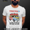 Ohio state buckeyes supporting the paws that enforce the laws shirt
