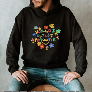 World’s cutest patootie flowers shirt