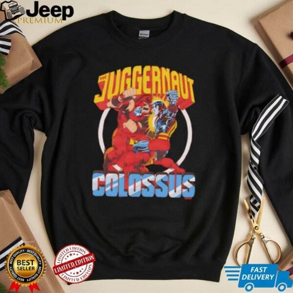 X Men Juggernaut Vs Colossus shirt