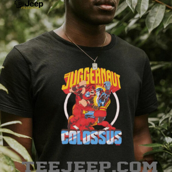 X Men Juggernaut Vs Colossus shirt