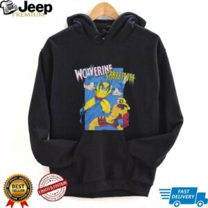 X Men Wolverine Vs Sabretooth shirt