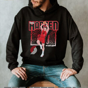 Yang Hansen Portland Trail Blazers Shattered basketball shirt