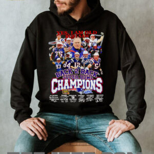 Yes I am old but I saw back 2 back Super Bowl Champions New England Patriots shirt