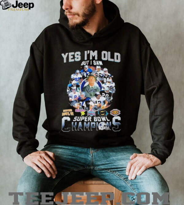 Yes I’m old but I saw Saw Dallas Cowboys super bowl Champions signature shirt